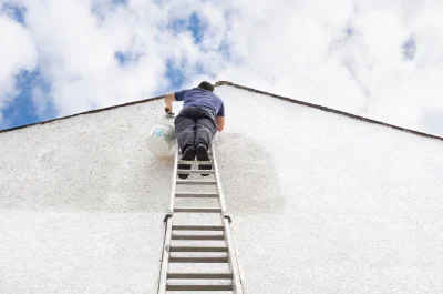 Peinture extérieure à Lécluse — façades et ravalement
